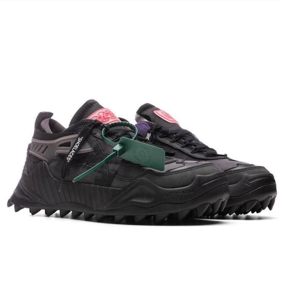 Off-White Black And Pink Men's Sneakers